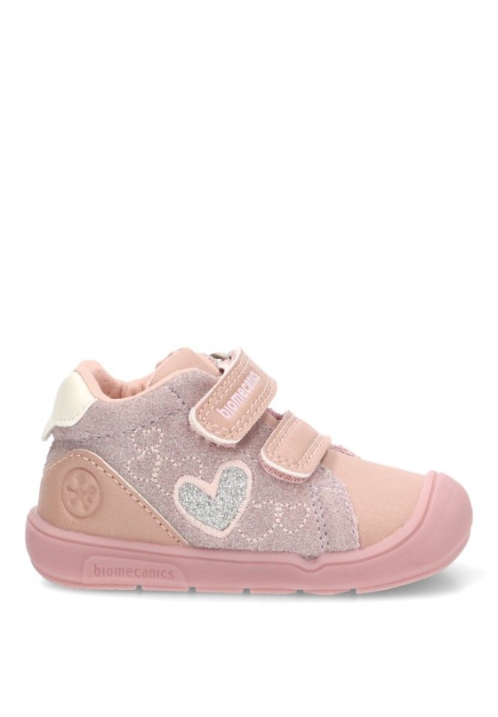 Deportivo de piel lila para niña BIOMECANICS 261142
