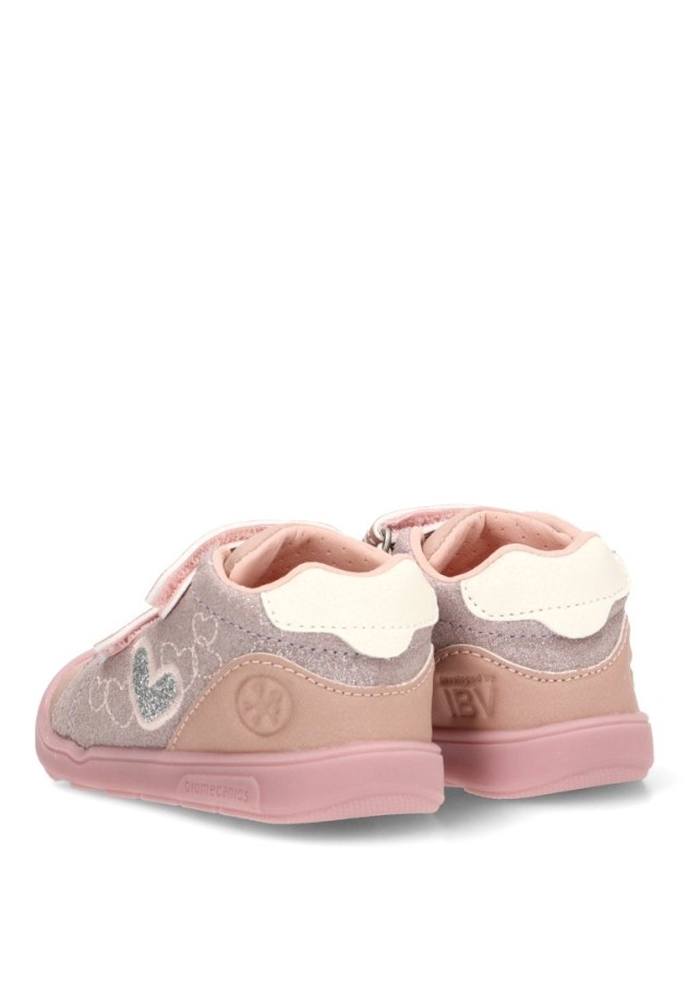 Deportivo de piel lila para niña BIOMECANICS 261142