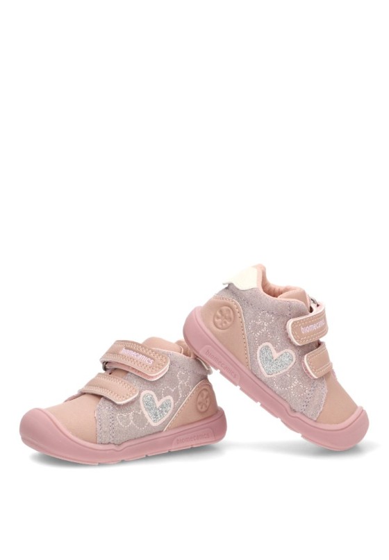 Deportivo de piel lila para niña BIOMECANICS 261142