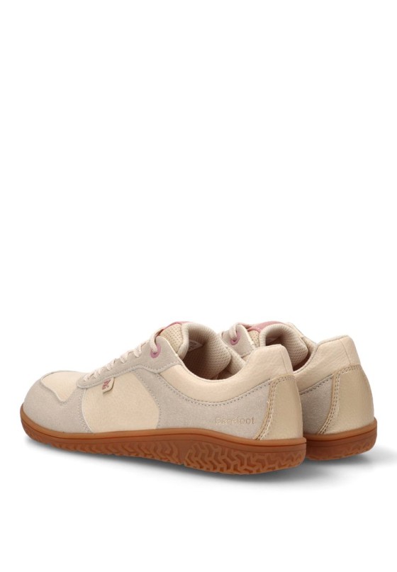 Deportivo beige con estilo barefoot de mujer ETIKA 50228