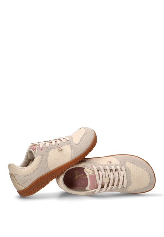 Deportivo beige con estilo barefoot de mujer ETIKA 50228