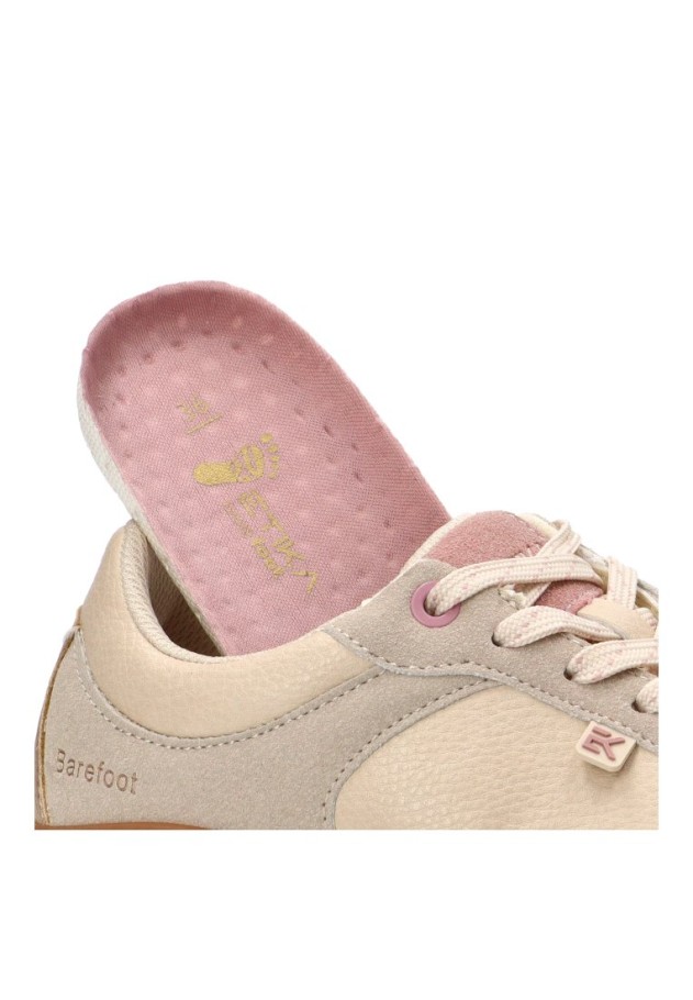 Deportivo beige con estilo barefoot de mujer ETIKA 50228