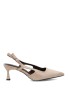 Zapato salón abierto de mujer YULIA LZ 5004 en taupe