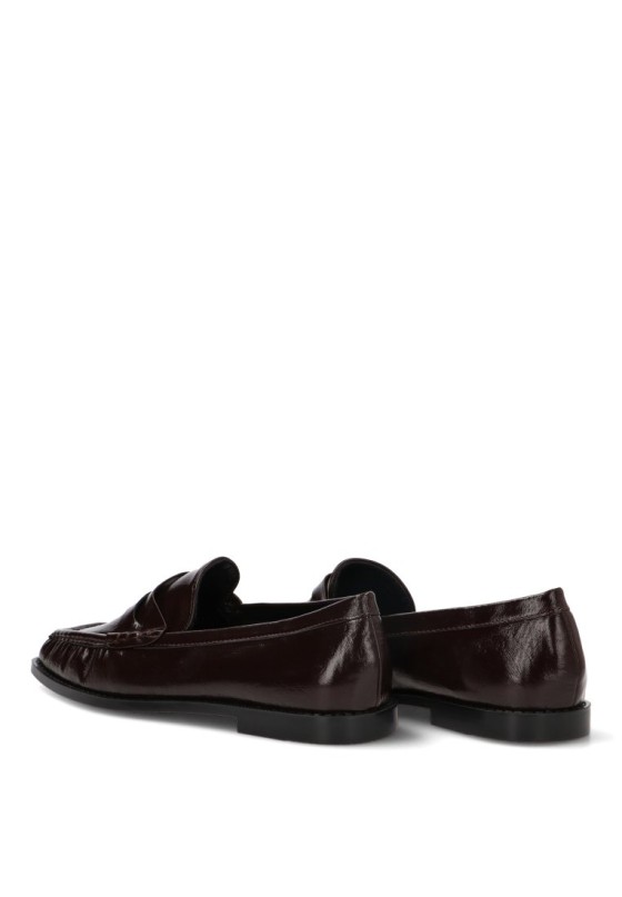 Mocasín marrón sintético para mujer BUONAROTTI NX6045