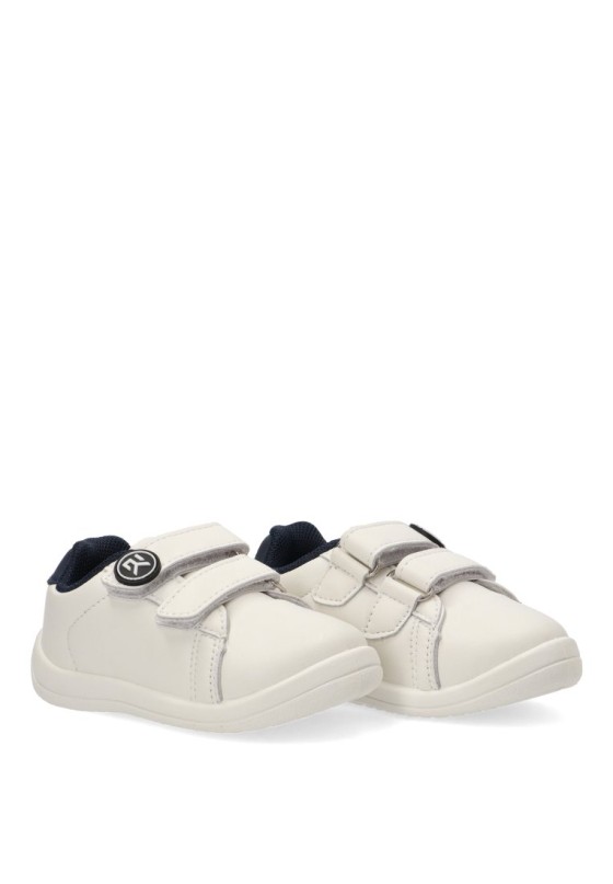 Deportivo unisex ETIKA 52492 marino con doble velcro y suela plana