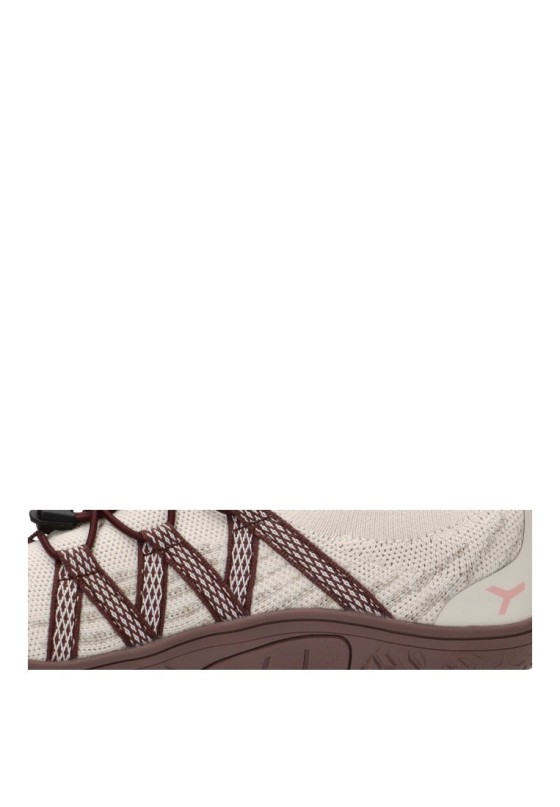 Deportivo beige textil respetuoso de mujer ETIKA 50235