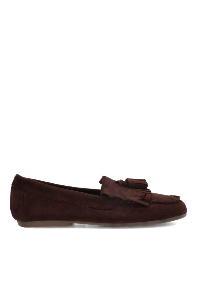 Mocasín marrón de mujer YULIA BU BER5760