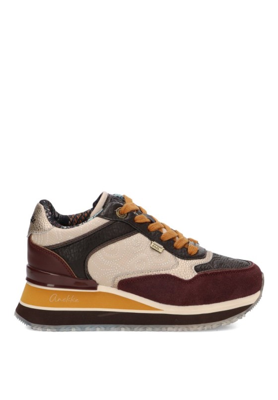 Deportivo multicolor con suela plana de mujer ANEKKE 43307