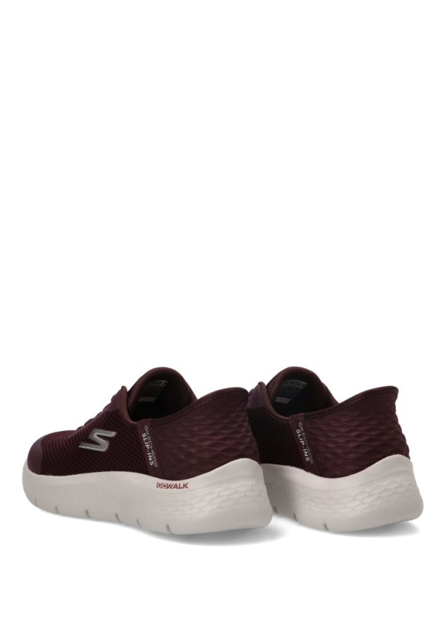 Deportivo burdeos SKECHERS 124836 para mujer