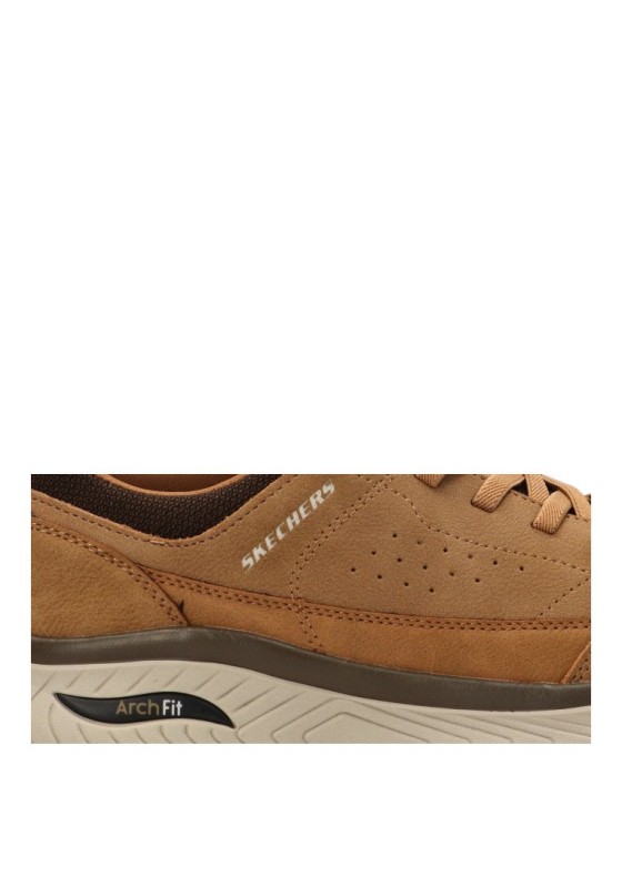 Deportivo cuero de hombre SKECHERS 205656