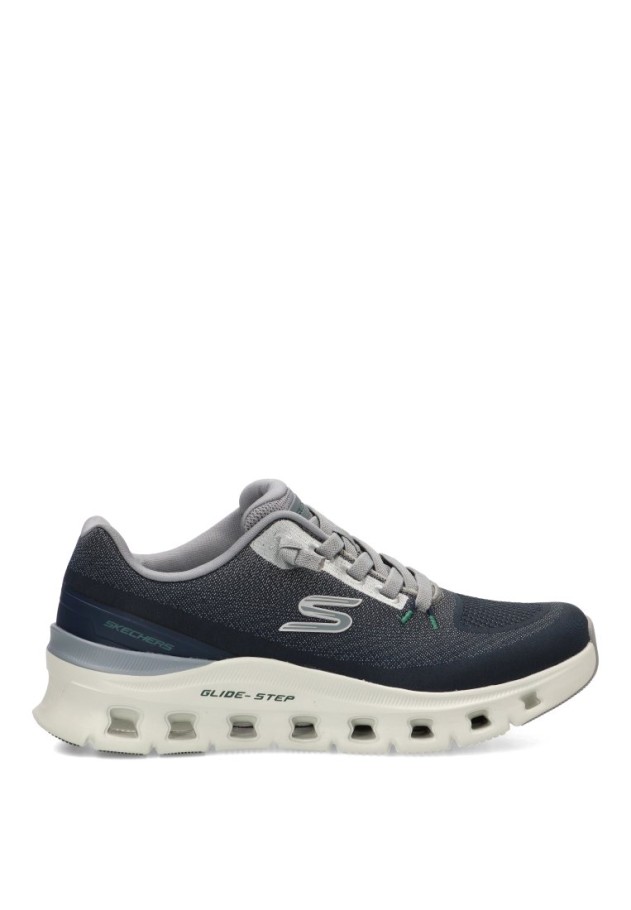 Deportivo casual SKECHERS 233132 marino con plantilla Memory Foam