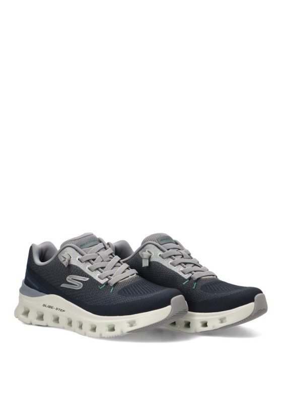 Deportivo casual SKECHERS 233132 marino con plantilla Memory Foam
