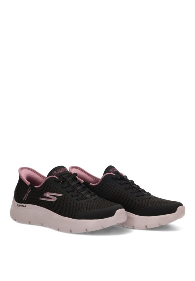 Deportivo negro de mujer SKECHERS 124836