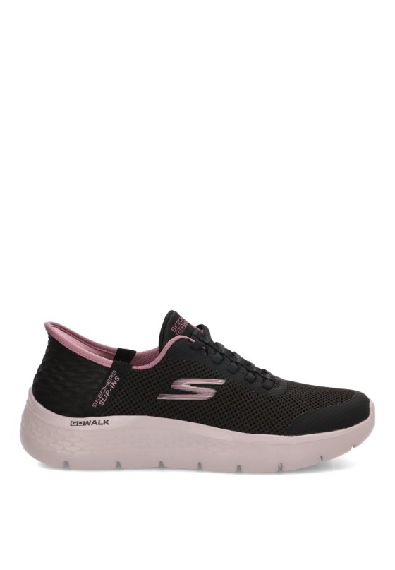 Deportivo negro de mujer SKECHERS 124836