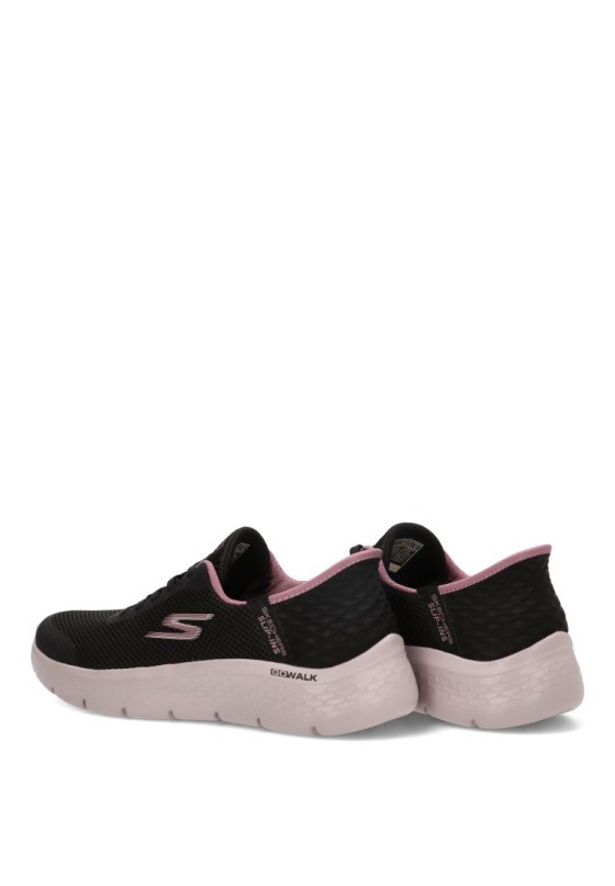 Deportivo negro de mujer SKECHERS 124836