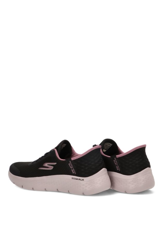 Deportivo negro de mujer SKECHERS 124836