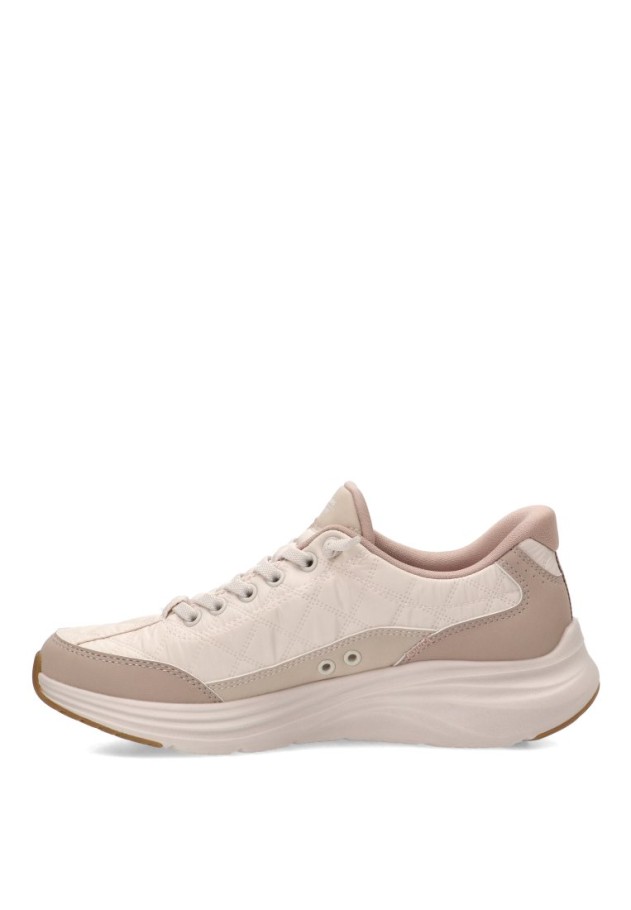 Deportivo casual nude de mujer SKECHERS 303949L con planta memory foam