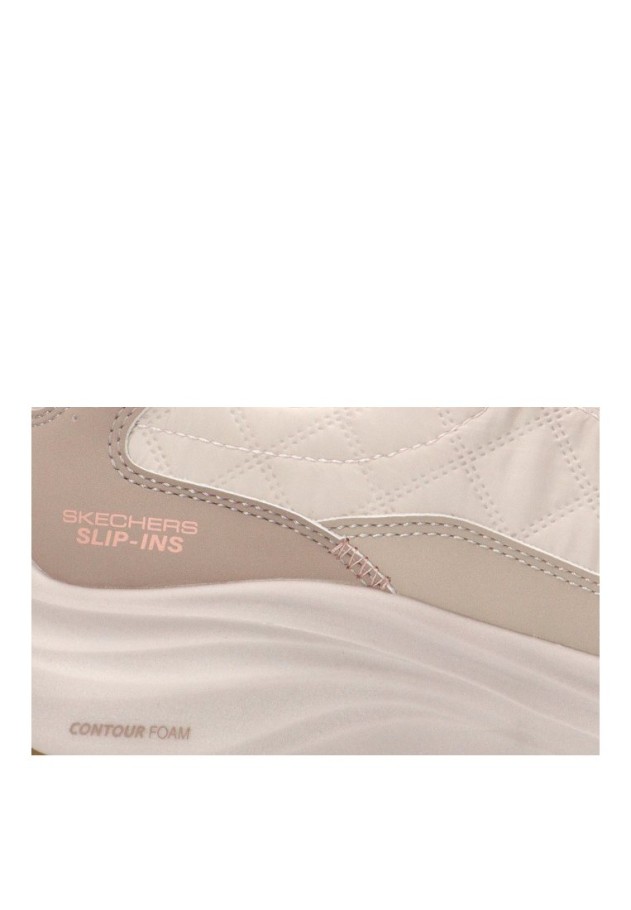 Deportivo casual nude de mujer SKECHERS 303949L con planta memory foam