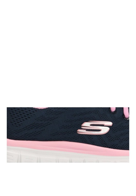 Deportivo azul textil de mujer SKECHERS 12615