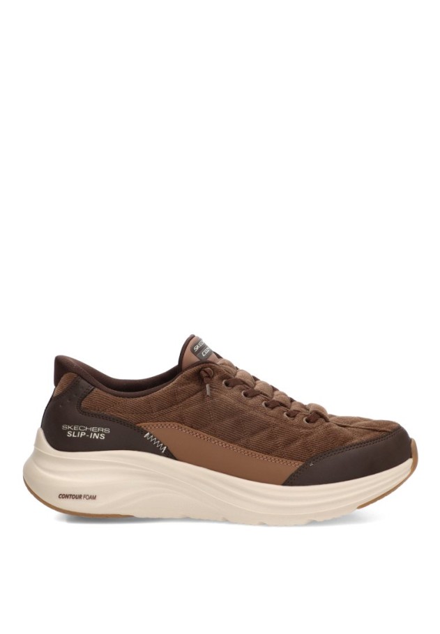 Deportivo SKECHERS 232618 marrón con plantilla memory foam