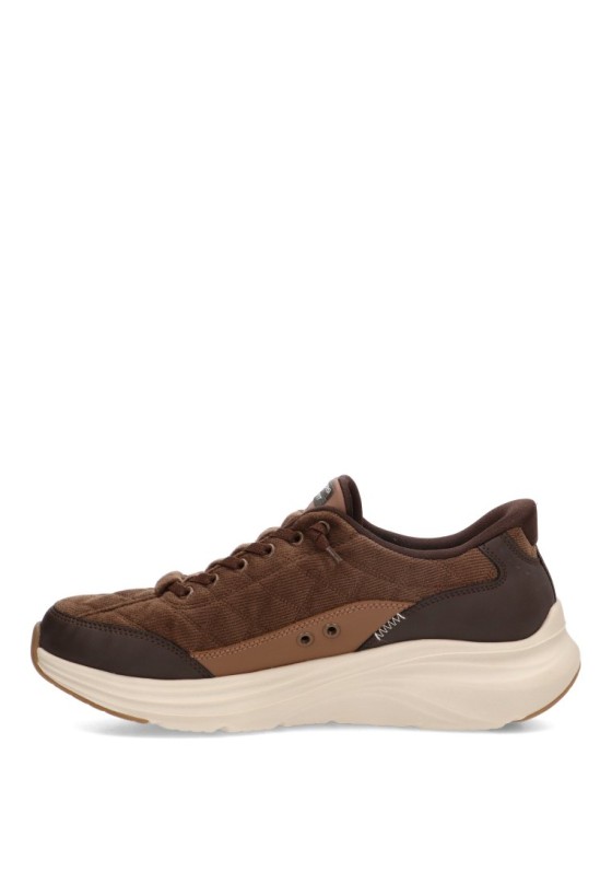 Deportivo SKECHERS 232618 marrón con plantilla memory foam