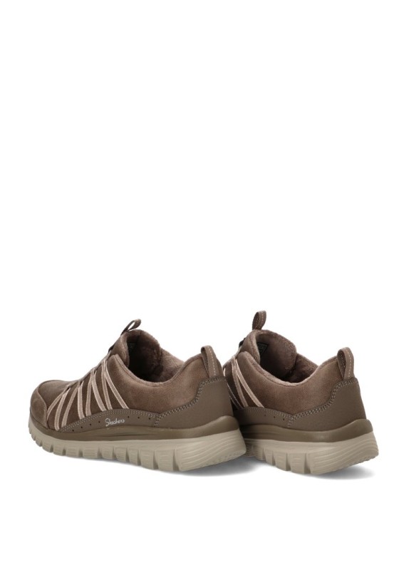 Deportivo casual para mujer SKECHERS 100889 en taupe