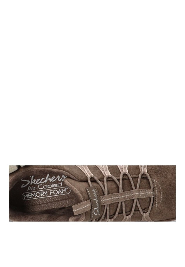 Deportivo casual para mujer SKECHERS 100889 en taupe