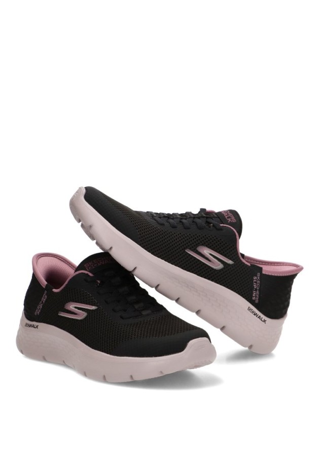 Deportivo textil con suela plana de mujer SKECHERS 177209