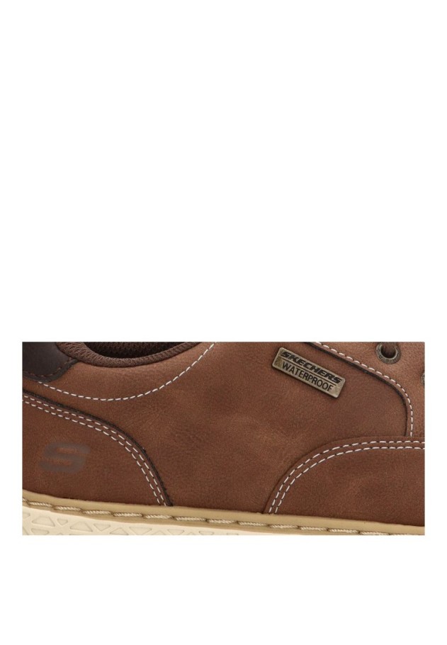 Deportivo para hombre SKECHERS 205234 marrón con plantilla memory foam