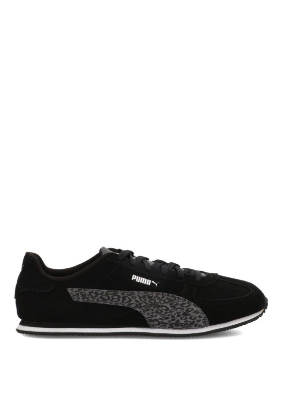 Deportivo casual PUMA 408449 negro sintético con suela plana para mujer