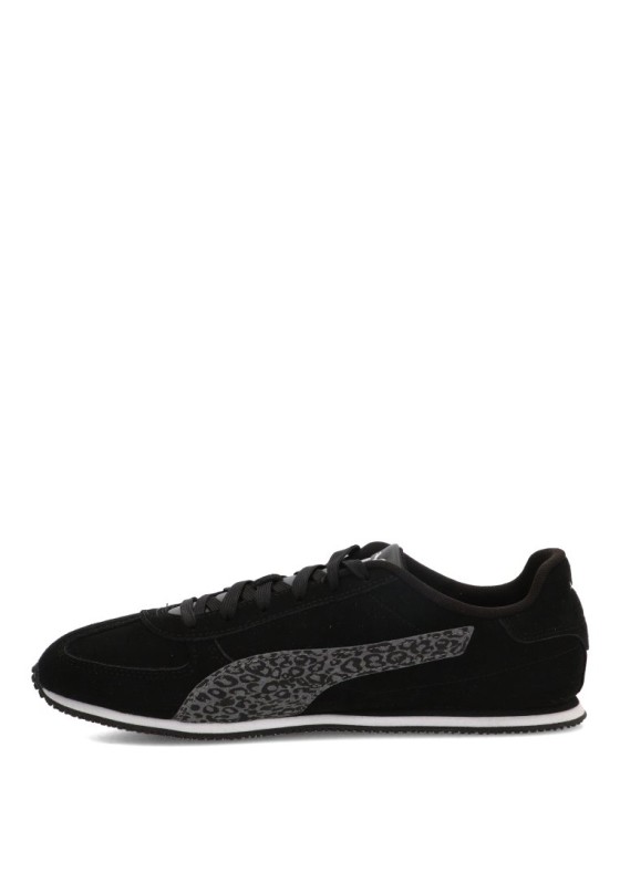 Deportivo casual PUMA 408449 negro sintético con suela plana para mujer