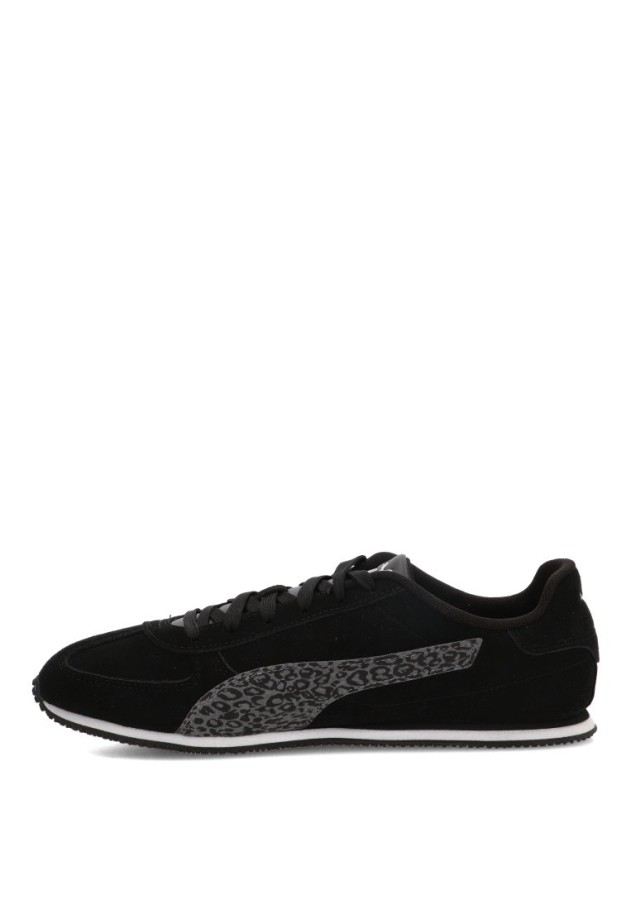Deportivo casual PUMA 408449 negro sintético con suela plana para mujer