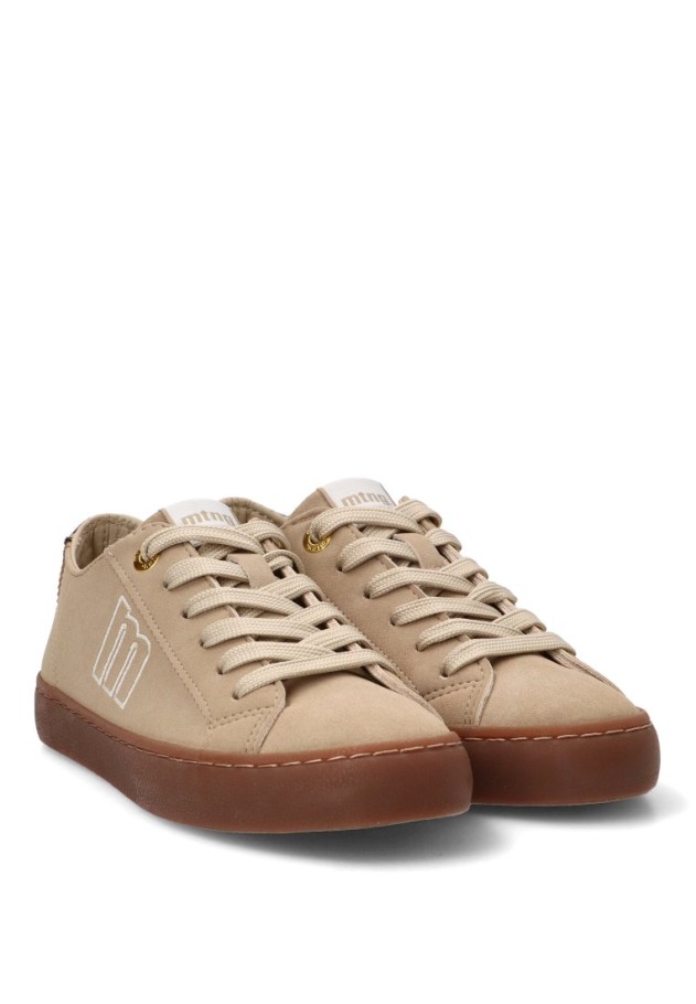 Deportivo casual de mujer MUSTANG 60036 en color arena