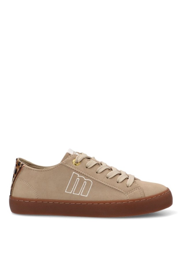Deportivo casual de mujer MUSTANG 60036 en color arena