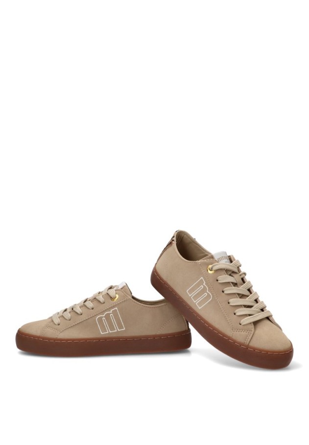Deportivo casual de mujer MUSTANG 60036 en color arena