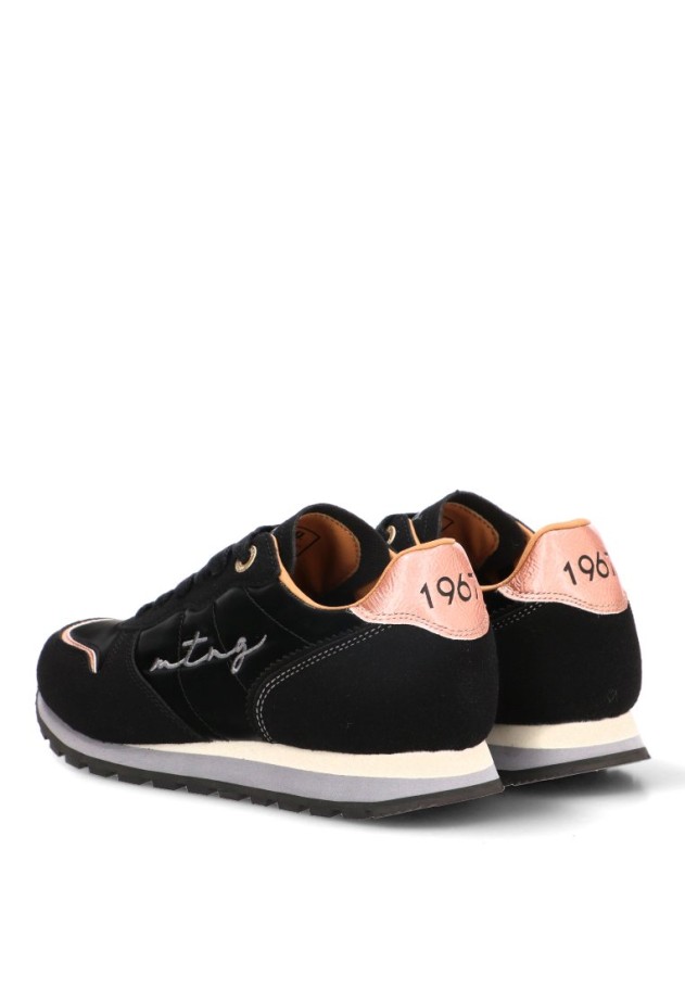 Deportivo negro de mujer MUSTANG 60076