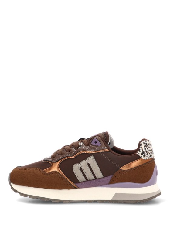 Deportivo sintético marrón para mujer MUSTANG 60113