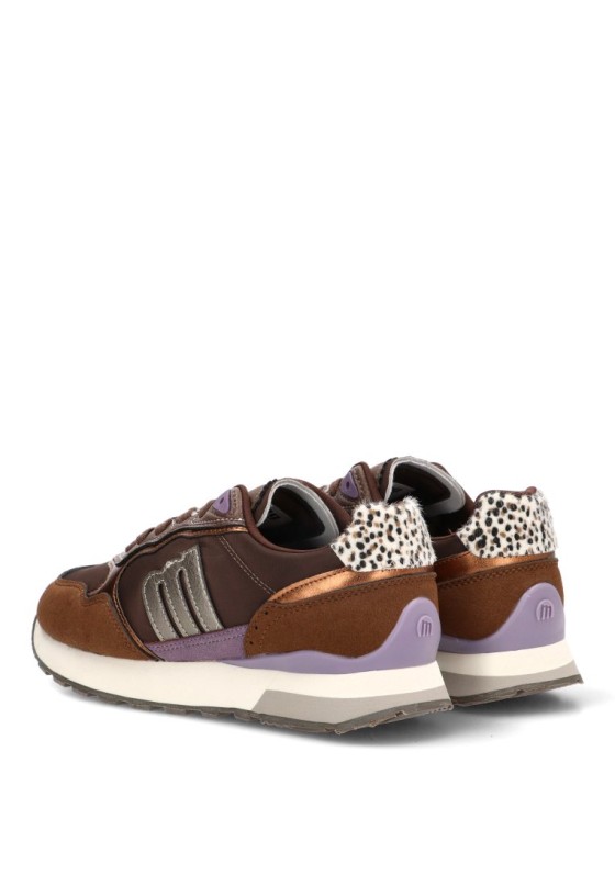 Deportivo sintético marrón para mujer MUSTANG 60113