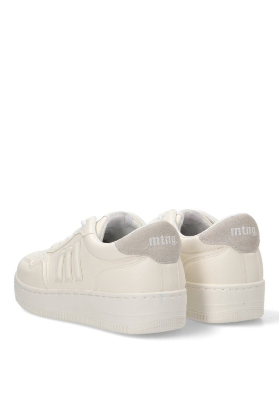 Deportivo blanco sintético de mujer MUSTANG 60724