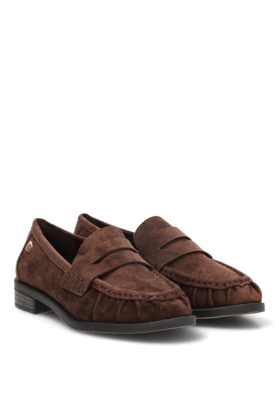 Mocasín café de mujer MUSTANG 56571