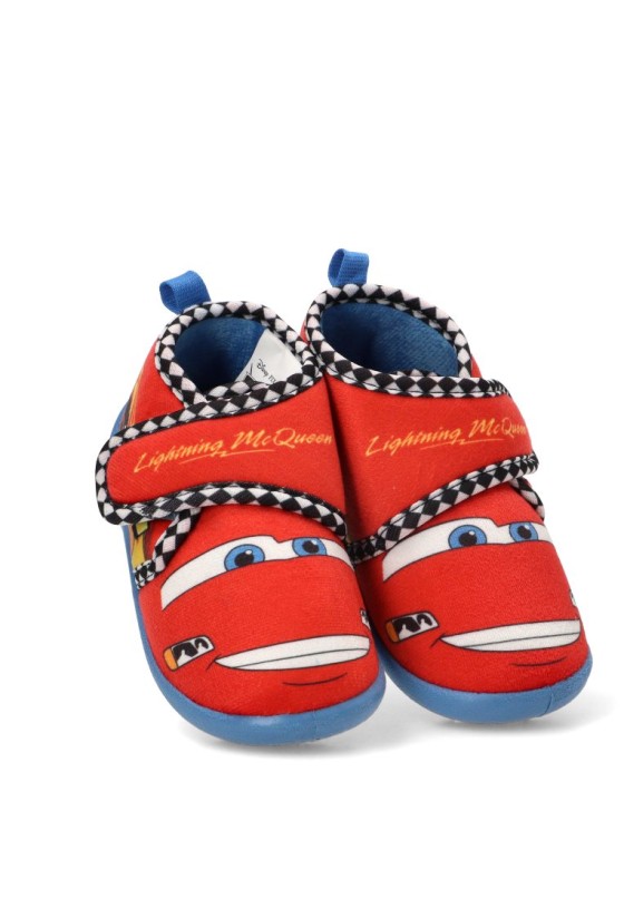 Zapatillas de casa rojas con velcro para niño Luna Collection 2300007388