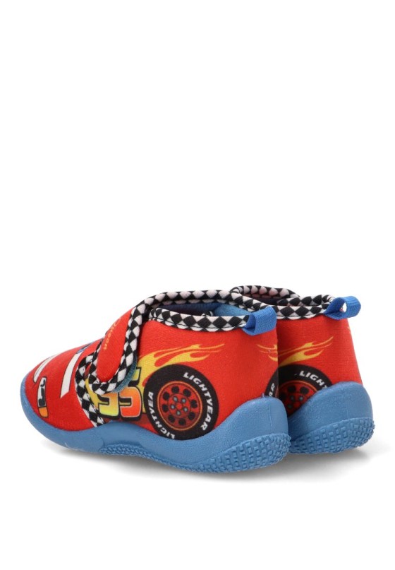 Zapatillas de casa rojas con velcro para niño Luna Collection 2300007388
