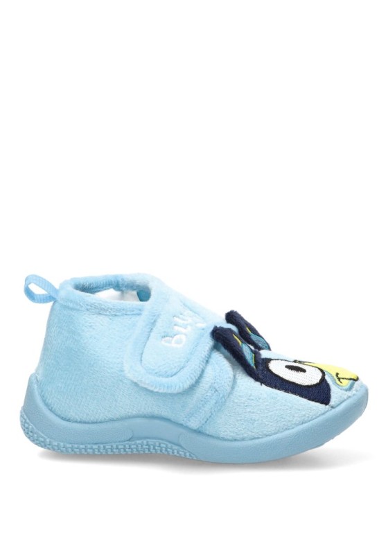 Zapatillas de casa con cierre de velcro y suela plana de niña Luna Collection 2300007398