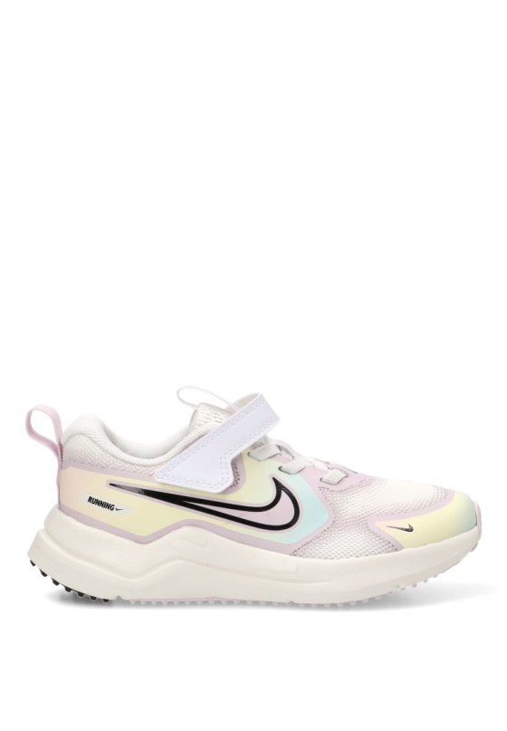 Deportivo blanco de textil con cierre de velcro para niña NIKE IV6225