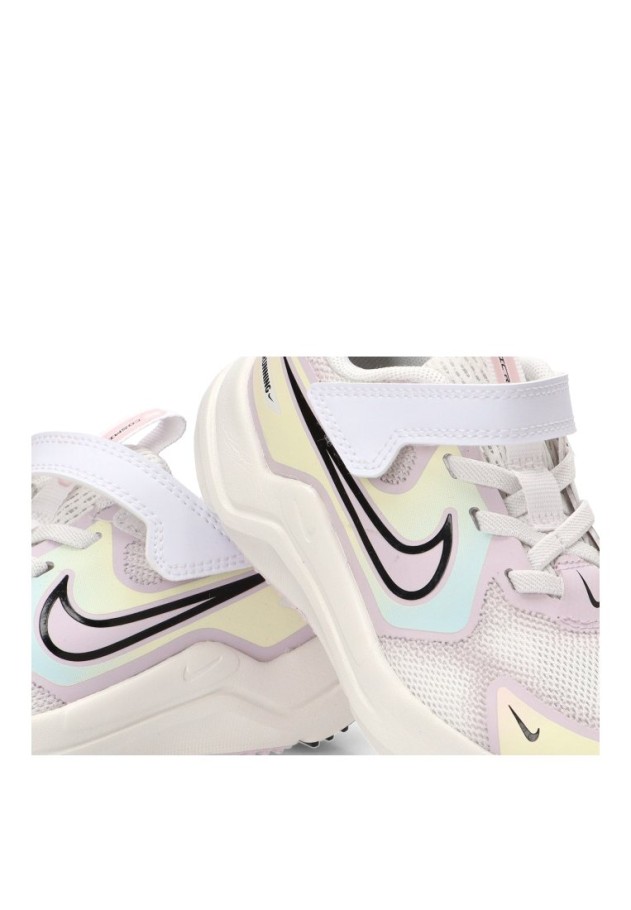 Deportivo blanco de textil con cierre de velcro para niña NIKE IV6225