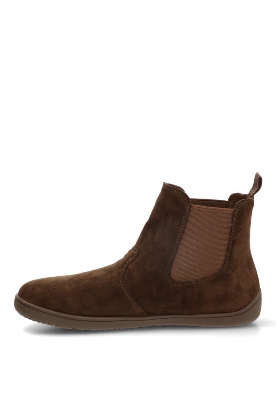 Botín textil kakhi respetuoso (barefoot) para mujer ETIKA 10184