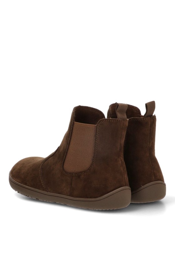 Botín textil kakhi respetuoso (barefoot) para mujer ETIKA 10184
