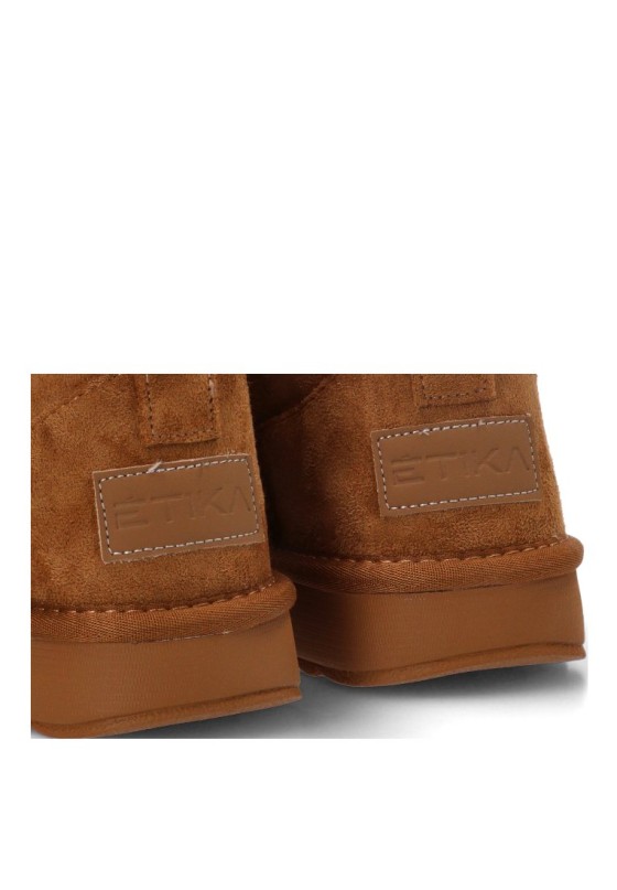 Botín camel de mujer ETIKA 10922