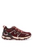Deportivo trekking burdeos con suela plana de mujer MUSTANG 60072