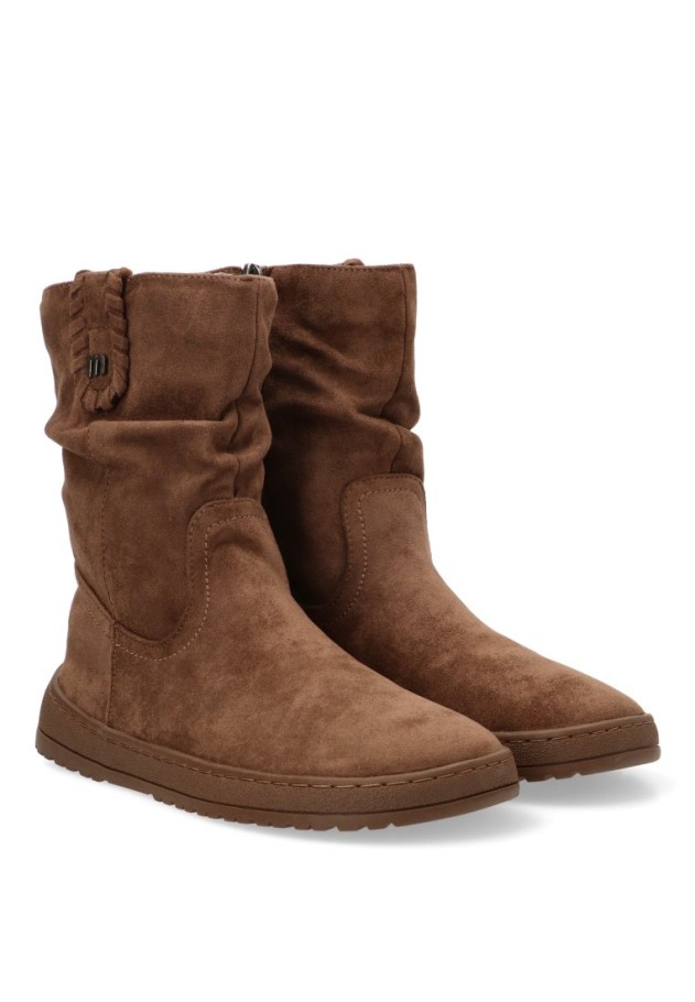 Botín taupe de mujer MUSTANG 85504
